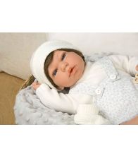 Muñeca Elegance 40 cm Andie Gris con Manta