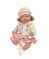 Muñeca Elegance 45 cm Adi Rosa con Pelo