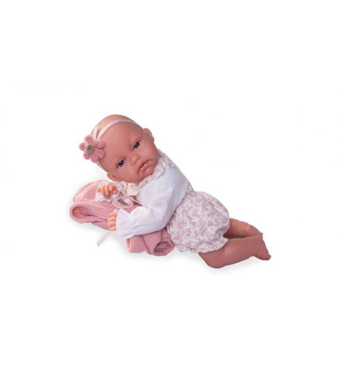 Muñeca Recién Nacida Baby Toneta Posturitas 34 cm