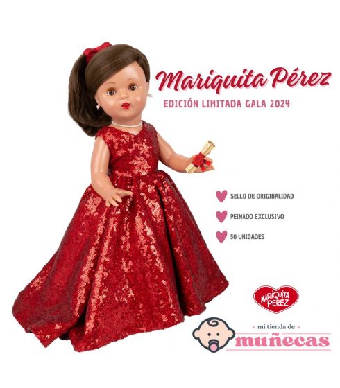 Muñeca Mariquita Pérez Edición Especial Gala 2024